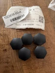5/FIVE/ New Oem Tesla Model 3/S/X Lug Nut Cover Black 1023838-00-A. Price: $35.00.