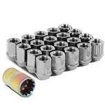 Nrg LN-T210SL-21 16PCS 27MM Open-end Design Lug Nut W/4 Lock + Adapter M12X1.25 New. Price: $280.00.