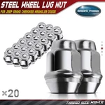 20X Front & Rear Wheel Lug Nut For Jeep Grand Cherokee Wrangler Dodge Challenger New. Price: $29.99.