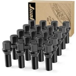 Jiiinmiiin M14X1.5 Black Lug Bolts, Wheelbolt 28MM Thread Length, New. Price: $43.98.
