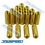 20 Gold Jdmspeed M12X1.5 60MM Extended Forged Aluminum Tuner Racing Lug Nut Set New. Price: $19.85.