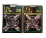 Rally Lug Nuts Lock Set 2B 1/2" Conical Seat #90121 Steel Aluminum Wheels X Pk New. Price: $17.99.