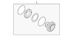 Genuine Porsche Wheel Lug Nut 992-601-119-B New. Price: $731.40.
