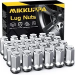 Mikkuppa 24PCS M14X1.5 Skinny Lug Nuts, Chrome 19MM Hex, 1.8" Tall, 23MM Wide, New. Price: $42.58.