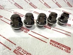 New Lexus RC300 Rcf RC350 Black Chrome Pearl Genuine Oem Wheel Lug Nut X5. Price: $39.99.