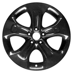 For Jeep Compass 17-18 Cci 5-SPOKE Black 18X7 Alloy Factory Wheel Remanufactured Used. Price: $296.51.