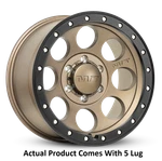 Mickey Thompson 274497 18X9 5X5 4.53IN. -12MM 71.6MM Classic Pro Bronze Wheel New. Price: $300.55.