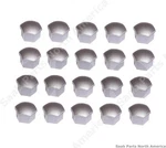 Genuine Saab Lug Nut Cover Kit Grey (20 Pcs) For 2007-2010 9-3 32022303-A New. Price: $37.64.