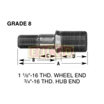 Euclid E-3727-R Wheel Hardware Stud, Double End, Rh New. Price: $110.23.