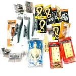 29 Pcs Everbilt, Rigid Eye Hooks, Lehigh Clamp Set, Hardware Door Hinge And More New. Price: $22.95.