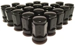 Coyote - Black Acorn Bulge Closed End 1/2X20 Ford Jeep New. Price: $28.99.