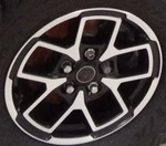 2024 Wrangler Oe Wheel 17X7-1/2 Open Spoke W/ Black Opt Wfv Jeep Used. Price: $262.88.