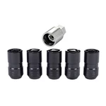 Mcgard 5PCS Wheel Locks For 18- Jeep Jl, 14MM X 1.5 Black Chrome Set New. Price: $66.29.
