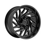 (1) Gear Road 769B 20X9 8X6.50/8X170 130.8 Hub +18 Offset Black Wheel Rim New. Price: $313.58.