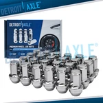 24PC Chrome 14X2 Wheel Lug Nuts For Lincoln Navigator Mark Lt F-150 Expedition New. Price: $42.48.