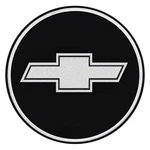 For Chevy Chevelle 64-67 Oer Black Wheel Center Cap Emblem Chrome Bow Tie Logo New. Price: $22.01.