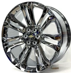 24" Chrome 2018 Chevy Silverado Tahoe Ltz Replica 5666 Wheels 6X5.5 +31 New. Price: $2399.99.