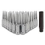 Mishimoto MMLG-SP1415-32CH Chrome Spiked Lug Nuts Set For M14 X 1.5 New. Price: $121.95.