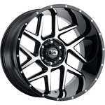 22X12 Vision Off-road 360 Sliver Black Machined Wheel 5X5.5 (-51MM) New. Price: $423.55.