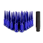 Mishimoto MMLG-SP1215-20BL Blue Steel Spiked Lug Nuts 20PC Set New. Price: $116.95.