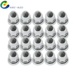 20 Pack Abs Chrome Semi Truck Lug Nut Covers 33MM Push-on Style 3/8" New. Price: $16.03.