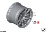Genuine Bmw Mos M4 GT3 Coupe Wheel Nut 36008321387 New. Price: $1292.78.
