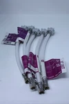 (5) 12" Toilet Supply Line Homewerks #751664 7/8"BC X 3/8"COMP Pvc Braided Hose New. Price: $13.00.