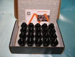 Mikkuppa 20PCS M12X1.5 Mag Lug Nuts - 1.87" (47MM) Height 13/16" Hex Black New. Price: $39.99.