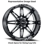 Weld Racing W13222082475 Cheyenne 22"X12" Wheel - Gloss Black Milled New. Price: $630.00.