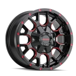 New 20X9 Mayhem Warrior Black-red Wheel/rim 6X135 ET18 8015-2937BTR18. Price: $399.99.