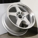 17X8 Silver Machined Wheel Vors SP1 5X100/5X114.3 35 (1) 73.1 New. Price: $210.00.