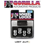 Gorilla Wheel Locks, Honda Acura Radius/ball Seat, Chrome, 14MM X 1.50, 38641N New. Price: $32.88.
