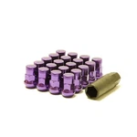 Wheel Mate Muteki SR35 Close End Lug Nuts W/ Lock Set - Purple 12X1.50 35MM New. Price: $115.02.