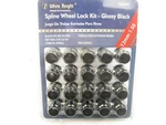 White Knight 723807 Wheel Lock Set Kit 12MM-1.50 Black Spline Acorn, 20 Pcs New. Price: $22.49.