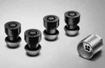 Genuine Jaguar Locking Wheel Nuts - Black T4A11437 New. Price: $207.89.