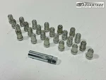 2014-2025 Hyundai Santa Fe Wheel Rim Lug Nut Bolts W/ Security Lock Key Set Oem Used. Price: $70.97.