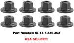 8 New Fender Liner/wheel Apron Nuts! Fits 2011-ON Bmw X3 X4 & I3 07-14-7-336-362. Price: $11.95.