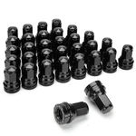 Dynofit Oem Lug Nuts 14MMX1.5 For F-250 F-350 32PC Chrome Flat Seat New. Price: $130.99.