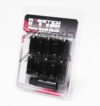 Wheel Mate Fits Monster Open End Lug Nut Set Of 20 - Black 1/2 Inch, Part 33004B New. Price: $243.00.