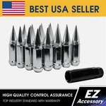 24 Pc Spike Lug Nuts Chrome 14X2.0 Ford 6 F150 Expedition New. Price: $45.14.