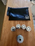 Honda Oem Wheel Lock Set Part # 08W42-SCV-102 Fits Accord, Civic, Cr-v And More! Used. Price: $17.95.