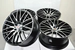 New 18X8 Ddr Zuki Black Polished 18" Rims Wheels 5X114.3 38MM Offset. Price: $859.00.