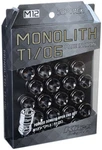 Project Kics 12 X 1.25 Glorious Black T1/06 Monolith Lug Nuts - 20 Pcs New. Price: $412.99.