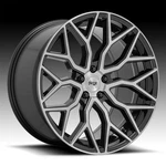 Niche Mazzanti Gloss Black Brushed 20X9 5X112 27MM (M262209044+27) New. Price: $552.00.