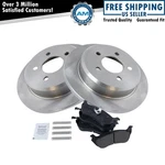 Rear Metallic Brake Pads & Rotors Kit For 96-02 Crown Victoria Town Car New. Price: $81.15.