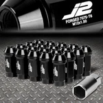 J2 Engineering 7075 Aluminum M12X1.5 20PCS 50MM Close-end Lug Nut W/key Black New. Price: $27.49.
