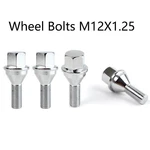 For Jeep Cherokee Renegade Compass 4PCS Wheel Bolts Lug Nut M12X1.25 6511051AA New. Price: $12.99.