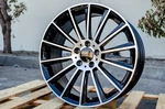 Front Wheel 19X8.5 5X112 ET35 CB66. Black Machined Fit Mercedes Benz One Rim New. Price: $245.00.