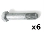 For Bmw (1989-2024) Bolt Driveshaft Flex Disc Front, Rear (6 Pcs) O.e.m. New. Price: $64.95.