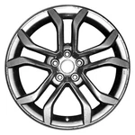 Ford Fusion 17 Cci 5 V-spoke Silver 18X8 Alloy Factory Wheel Remanufactured Used. Price: $258.96.